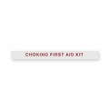 Aek Permanent Adhesive Dome Label Choking First Aid Kit EN9480